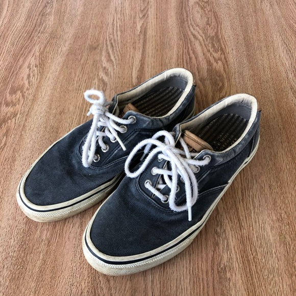 Navy Blue Sperry shoes - Picture 1 of 4